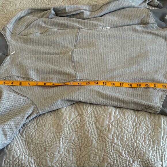 Lululemon Runderful 1/2 Zip Mini Check Pique White Heathered Slate Size - Picture 13 of 15